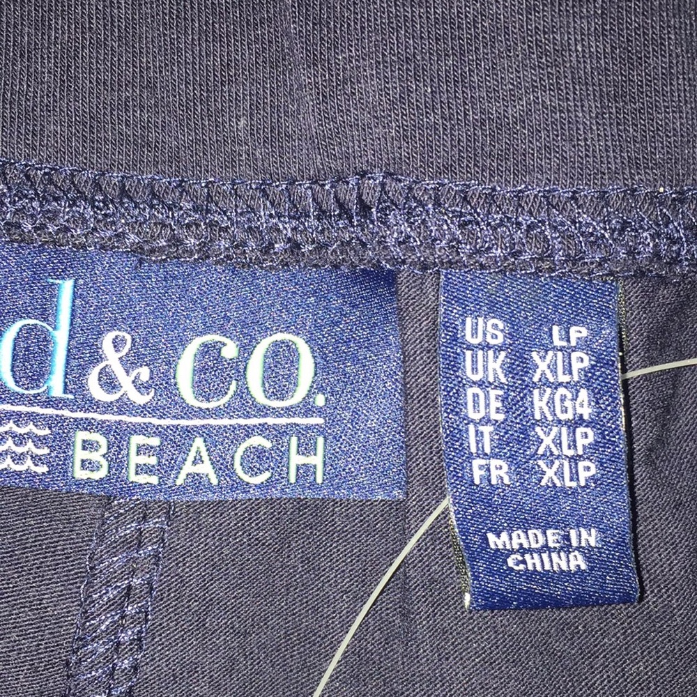 - S& co beach lounge pants size L P new - Picture 9 of 9